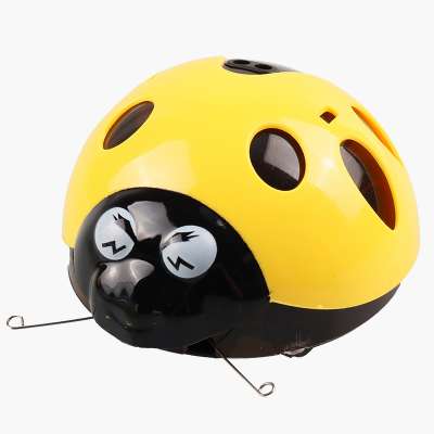 Electronic Beating Yellow Ladybug Pet Toys Interactive Electric Teaser Cat Play Bug Dog Toys Pet toys For Puppy & Kitty