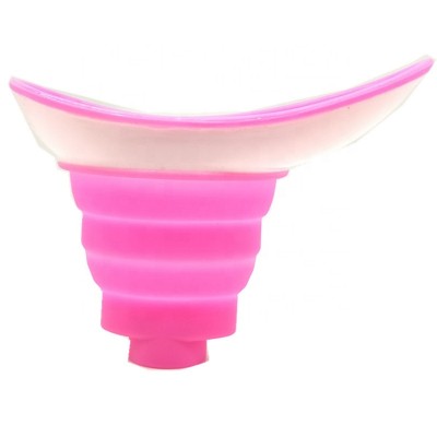 Female Stand Up Travel Urinal Folding Vinyl Support Silicone Soft Women Girls Kids Outdoor Camping Hiking Standing Urinal Tool